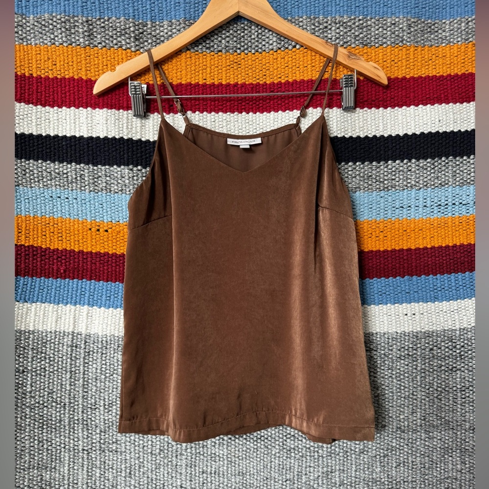 Prologue Brown Tank Top